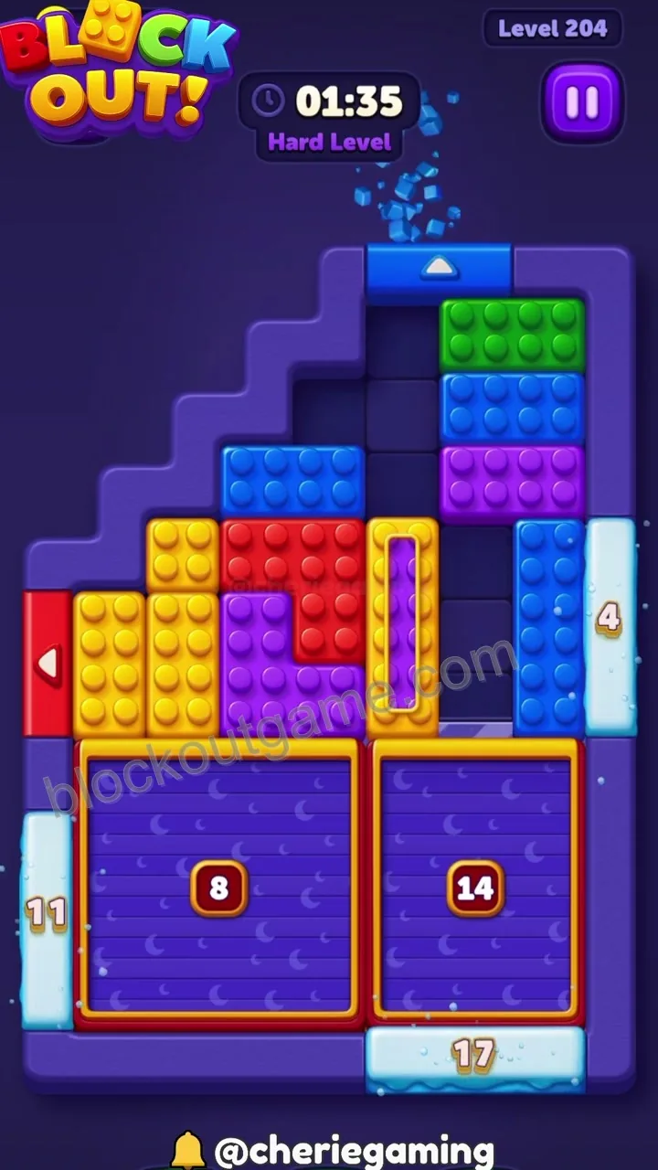 Block Out Level 204 step 4