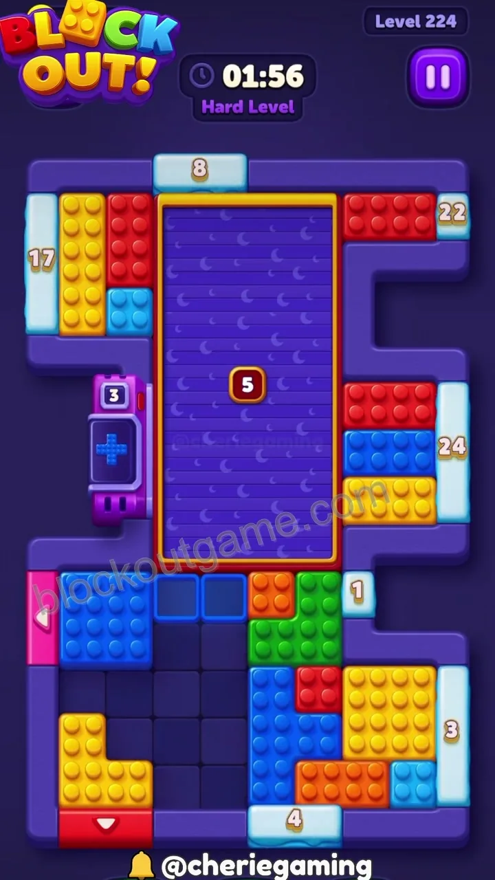 Block Out Level 224 step 4