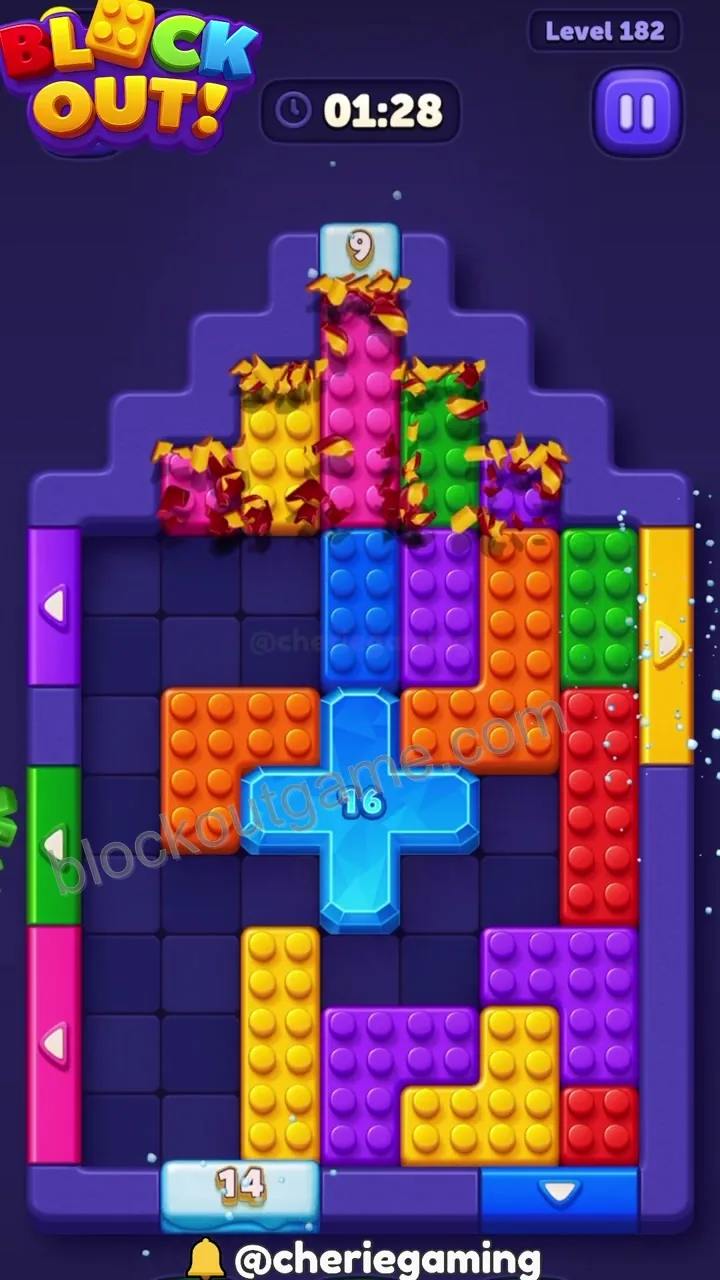 Block Out Level 182 step 6