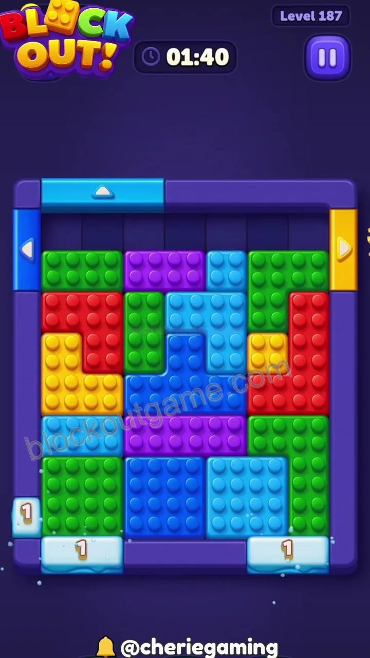 Block Out Level 187 step 5