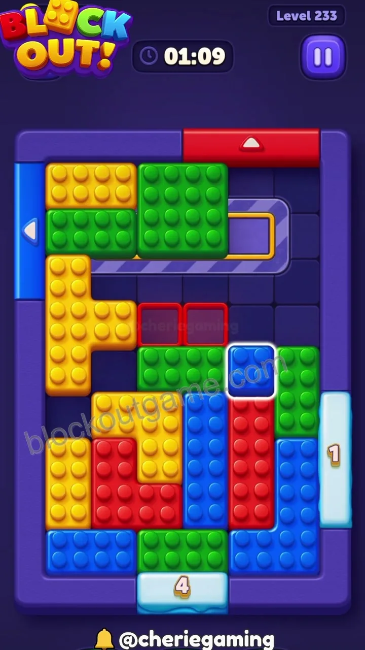 Block Out Level 233 step 5