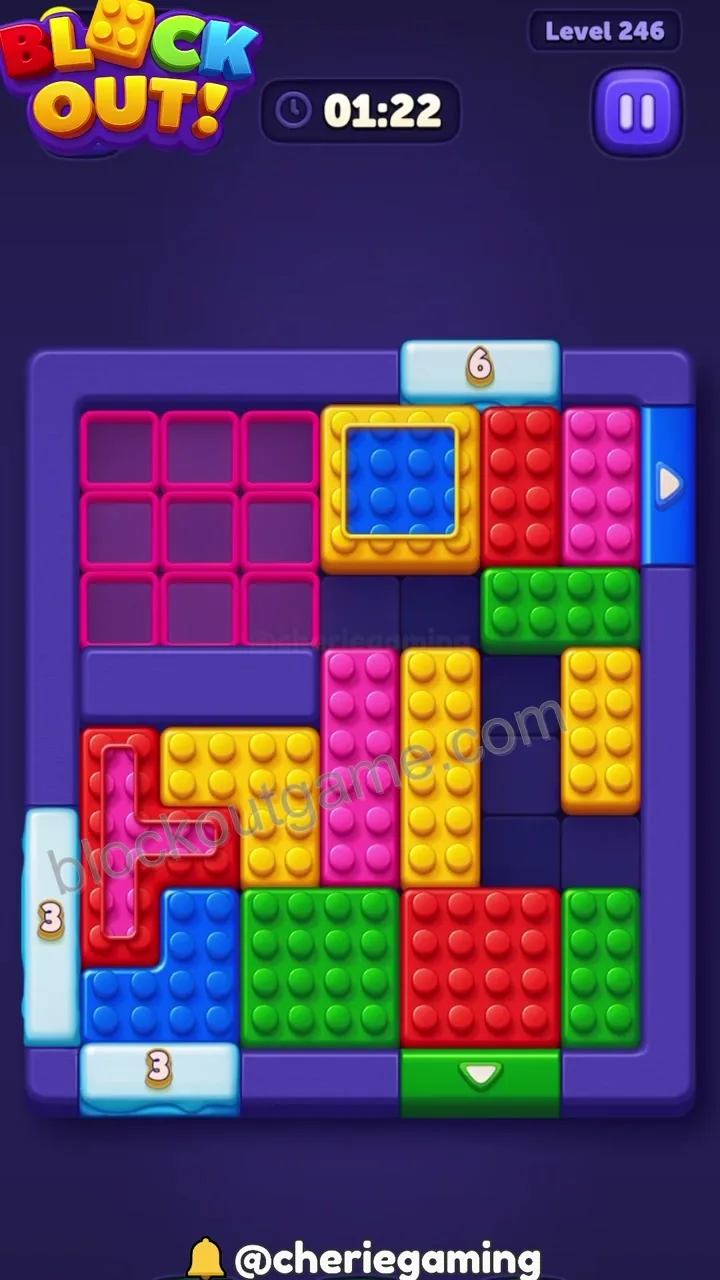 Block Out Level 246 step 4