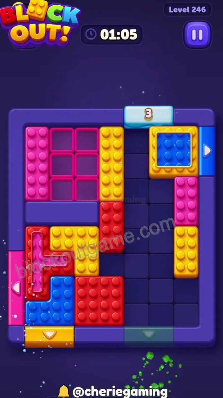 Block Out Level 246 step 7