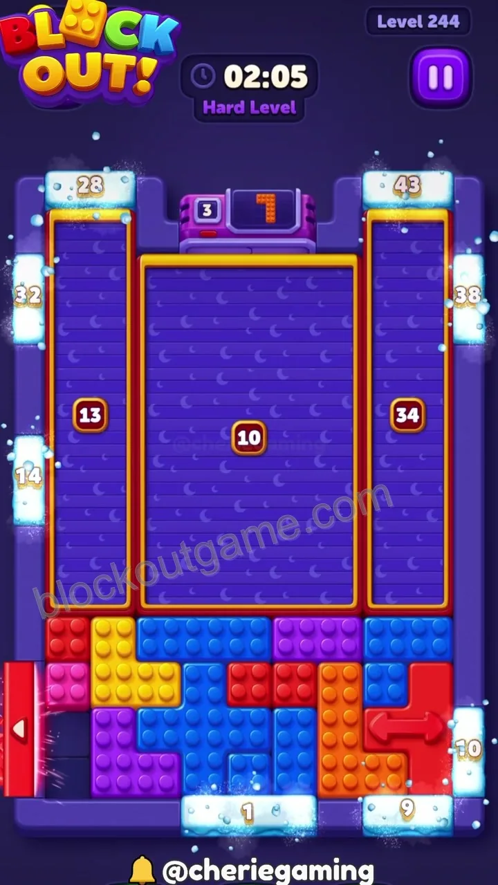 Block Out Level 244