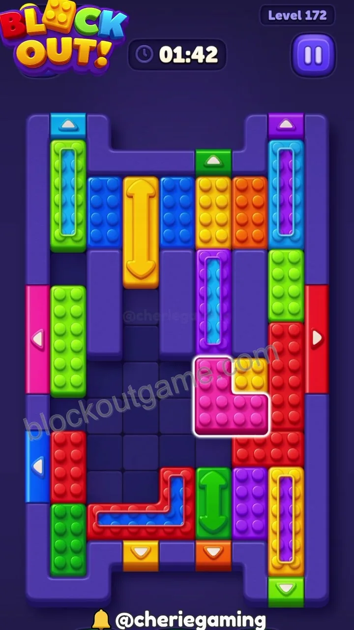 Block Out Level 172 step 6