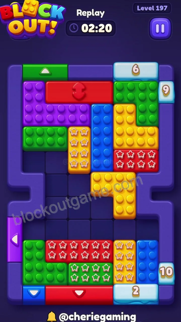 Block Out Level 197 step 7