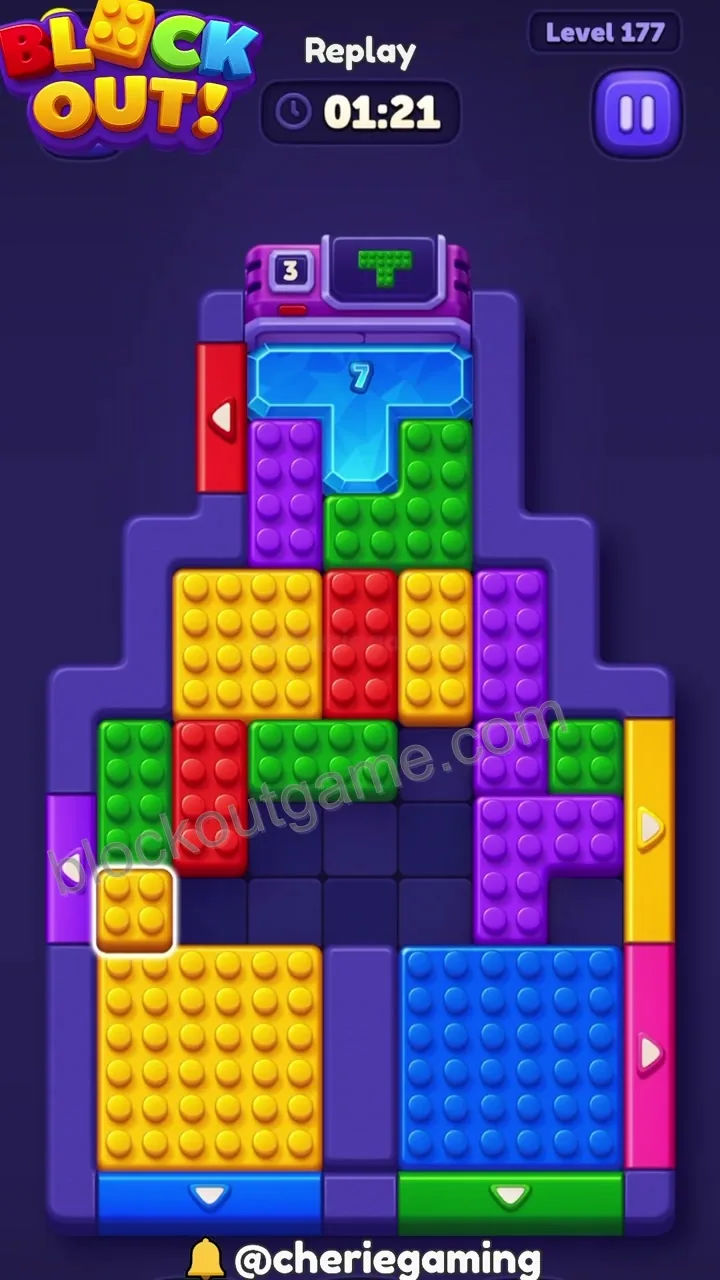 Block Out Level 177 step 7