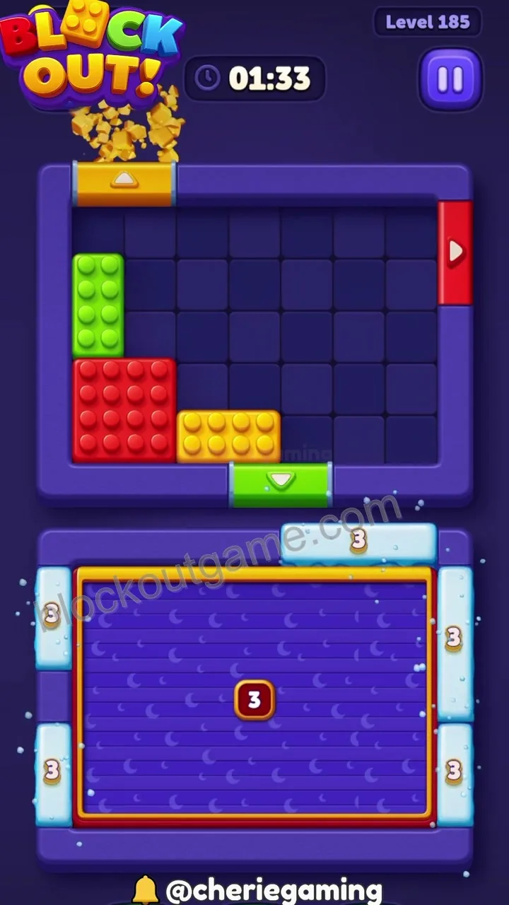 Block Out Level 185 step 5