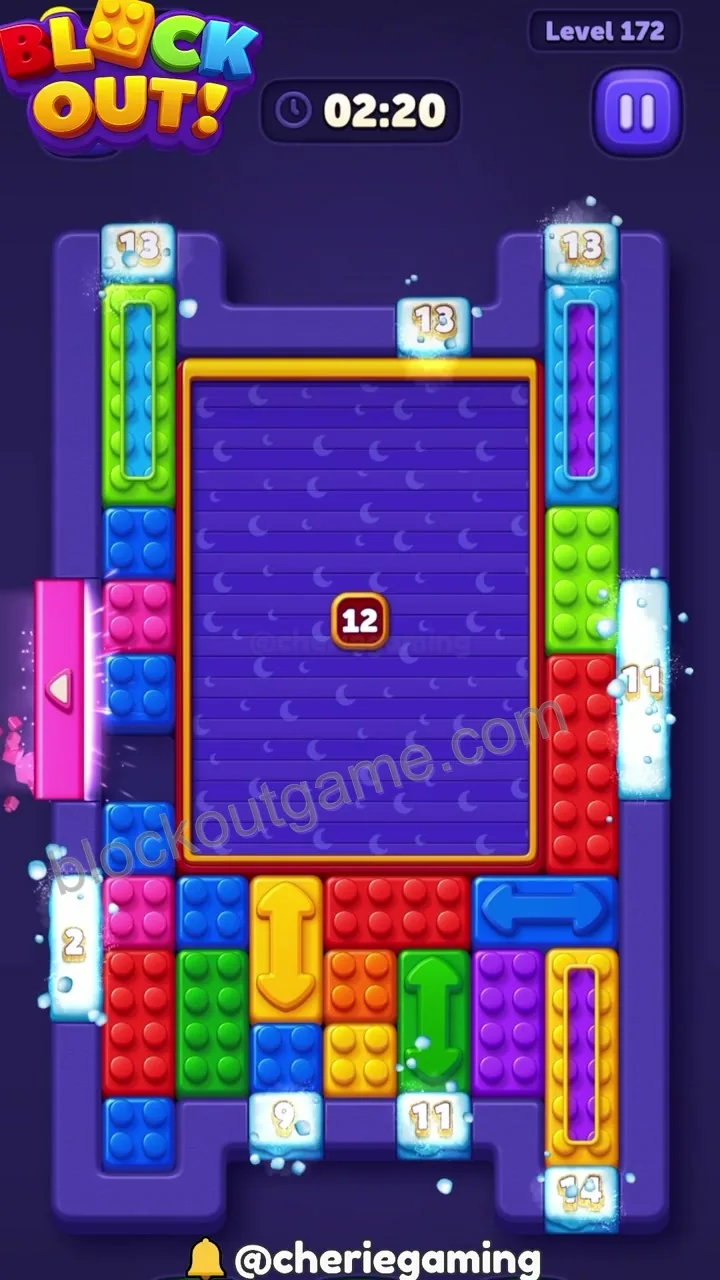 Block Out Level 172 step 2