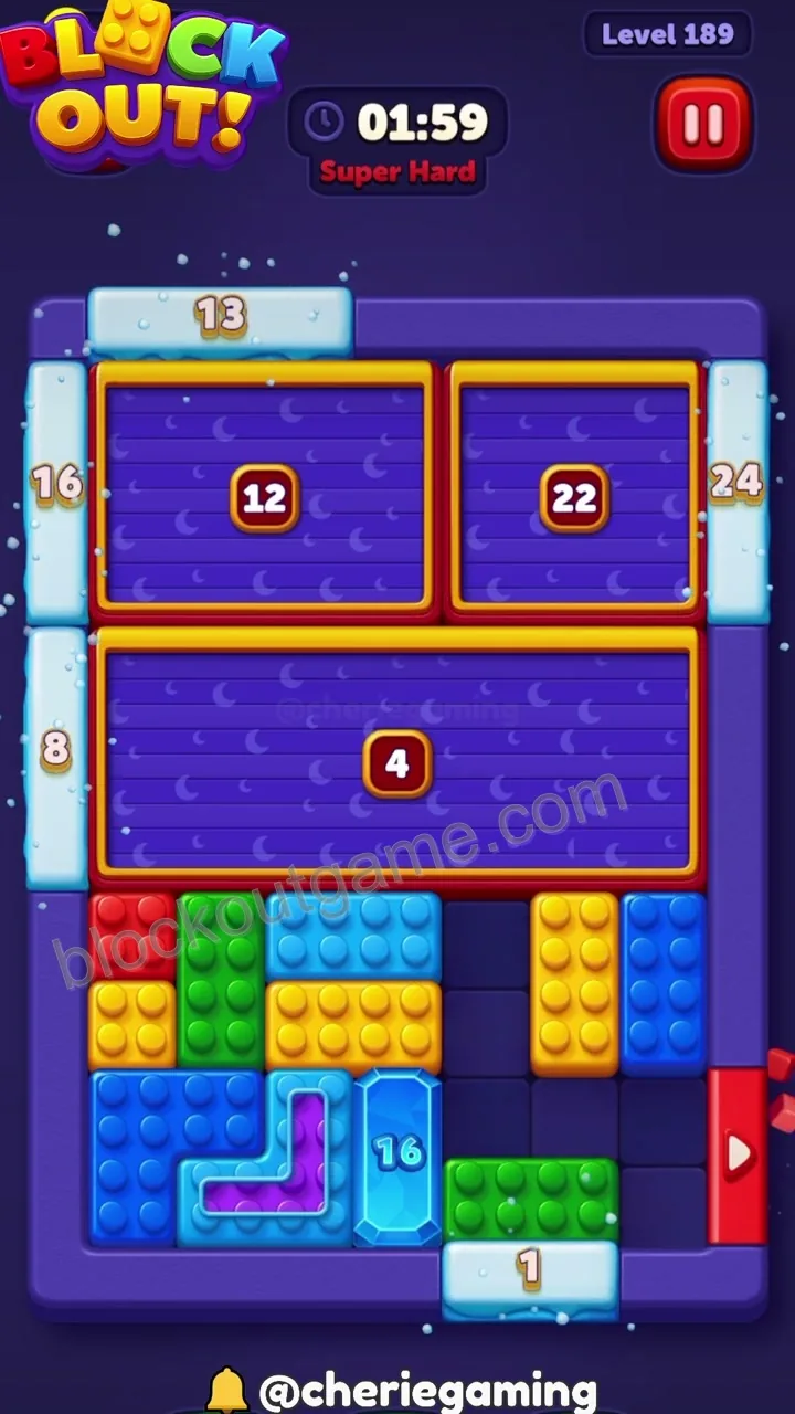 Block Out Level 189 step 3