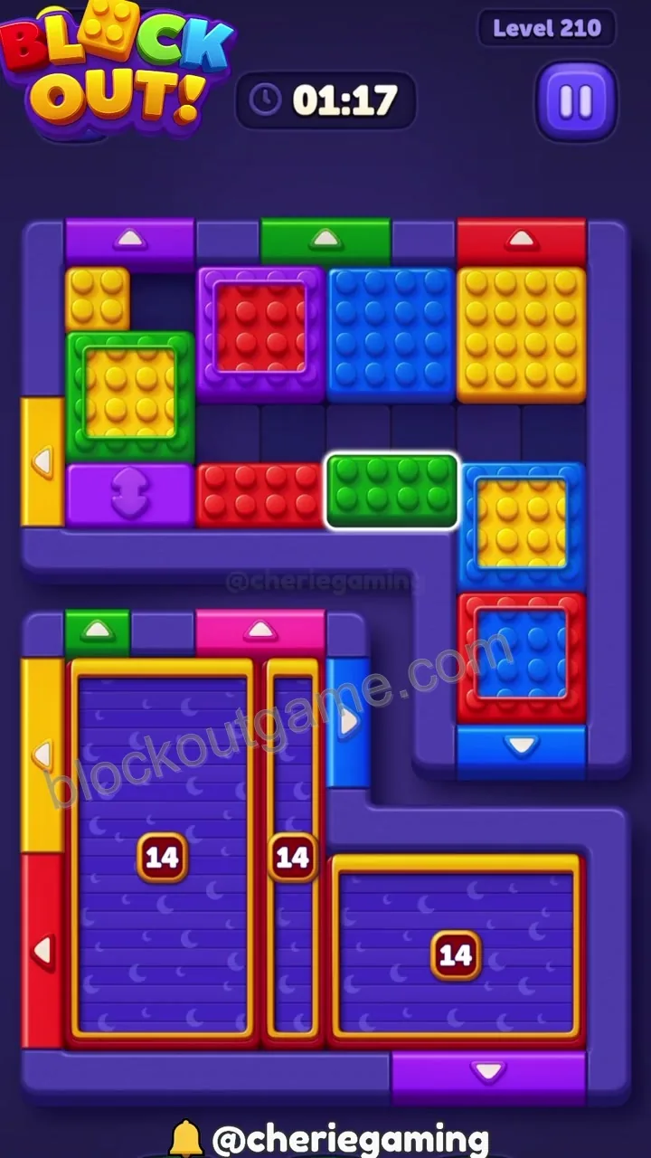 Block Out Level 210 step 4