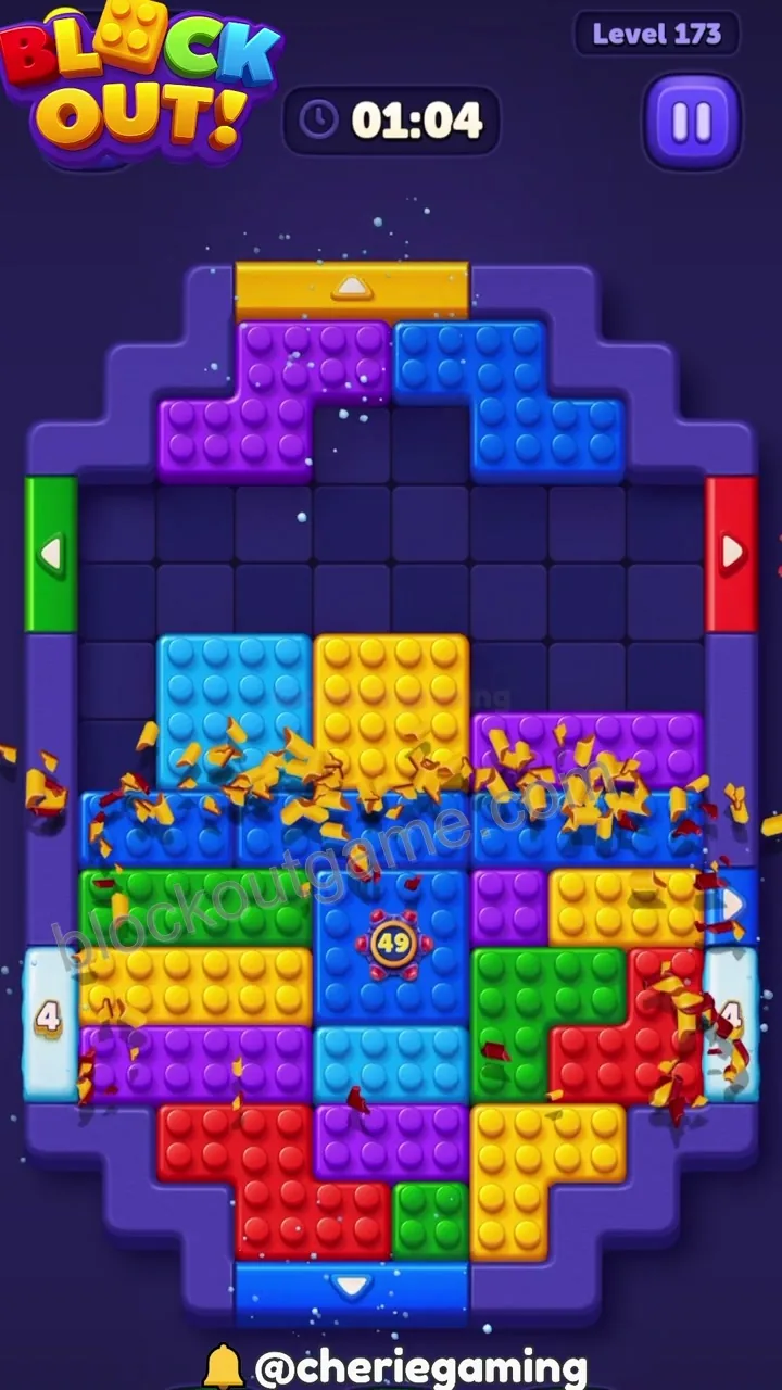 Block Out Level 173 step 6