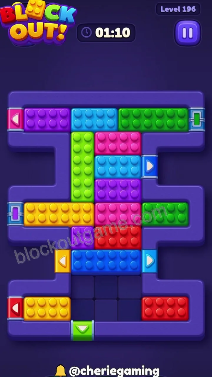 Block Out Level 196 step 2