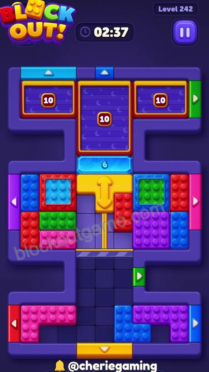 Block Out Level 242 step 4