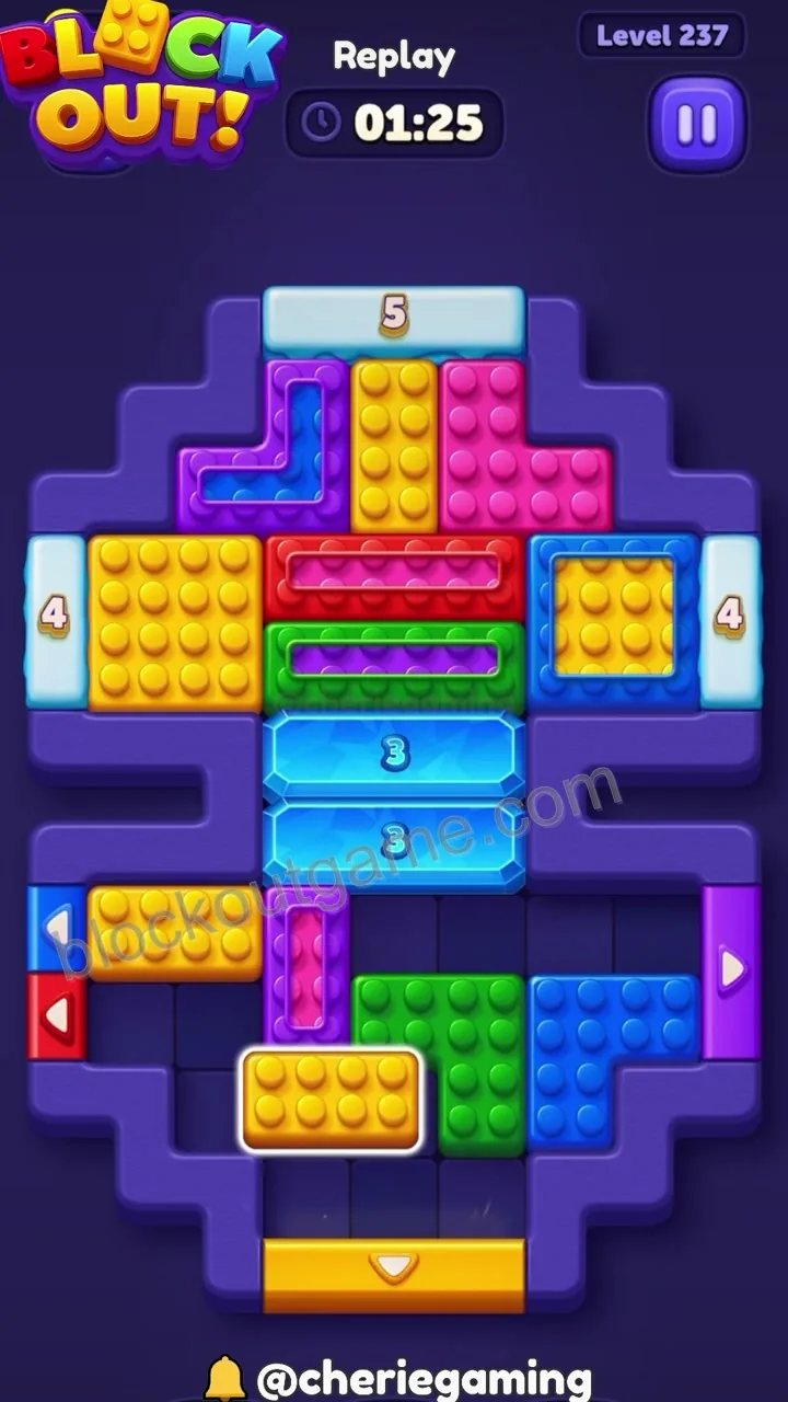 Block Out Level 237 step 7