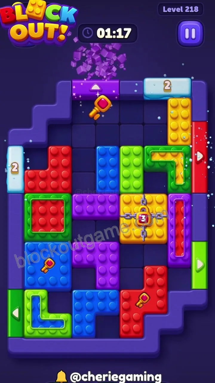 Block Out Level 218 step 5