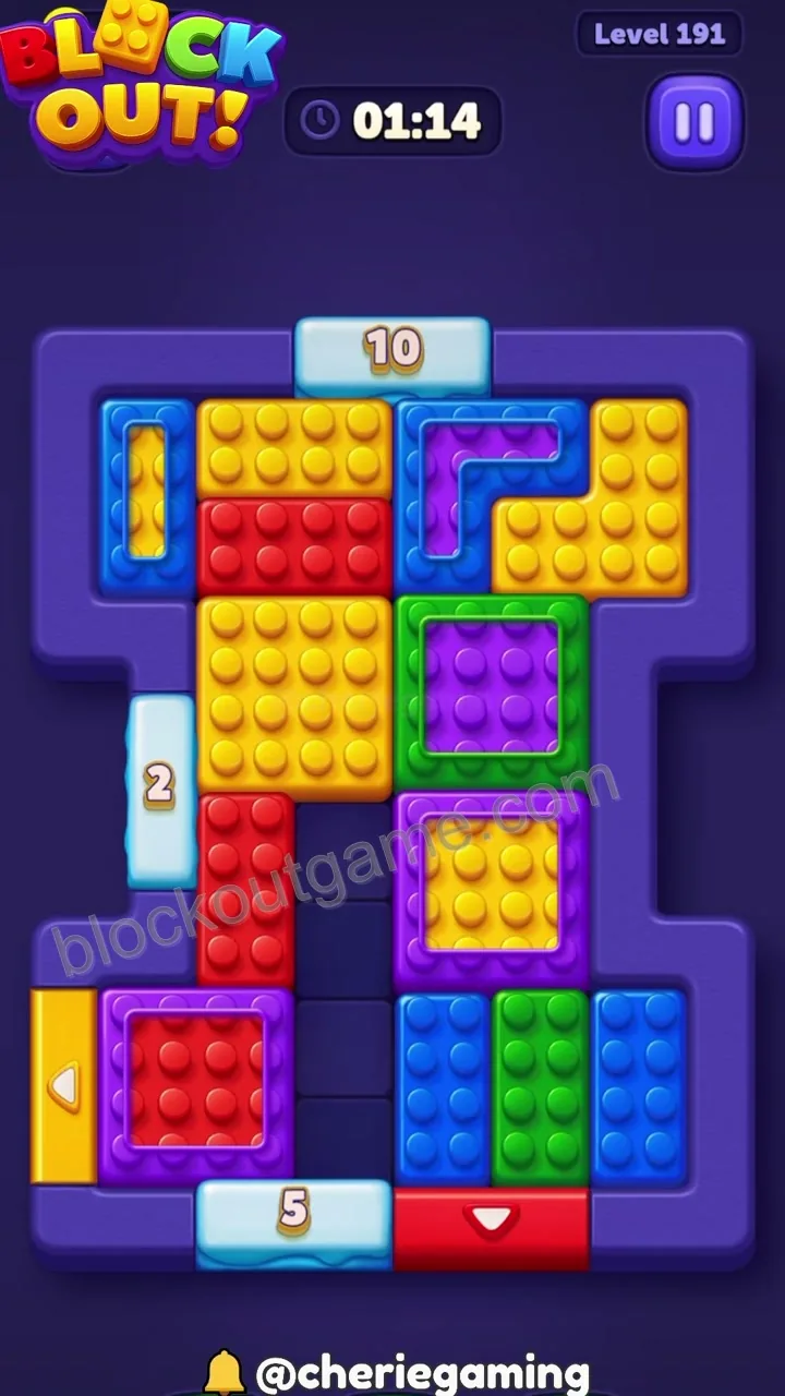 Block Out Level 191 step 3