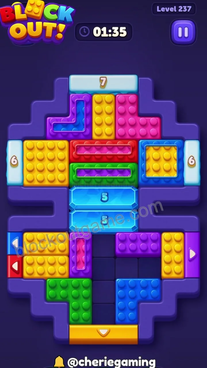 Block Out Level 237 step 4