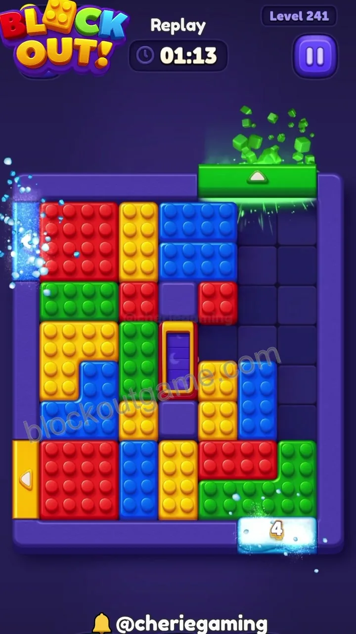Block Out Level 241 step 7