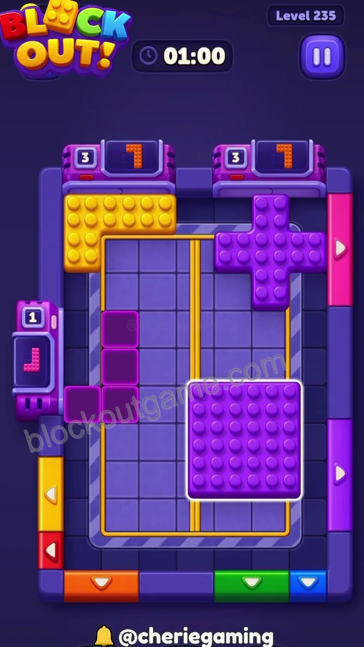 Block Out Level 235 step 6