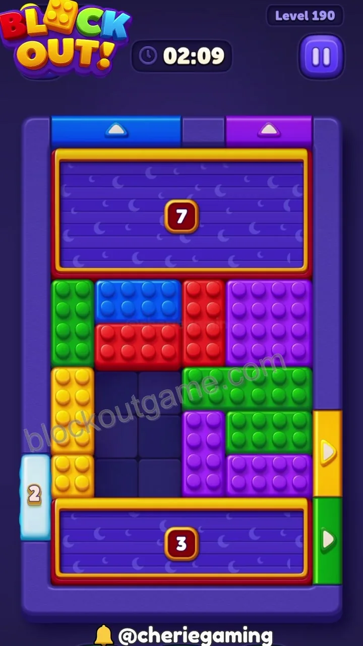 Block Out Level 190 step 5