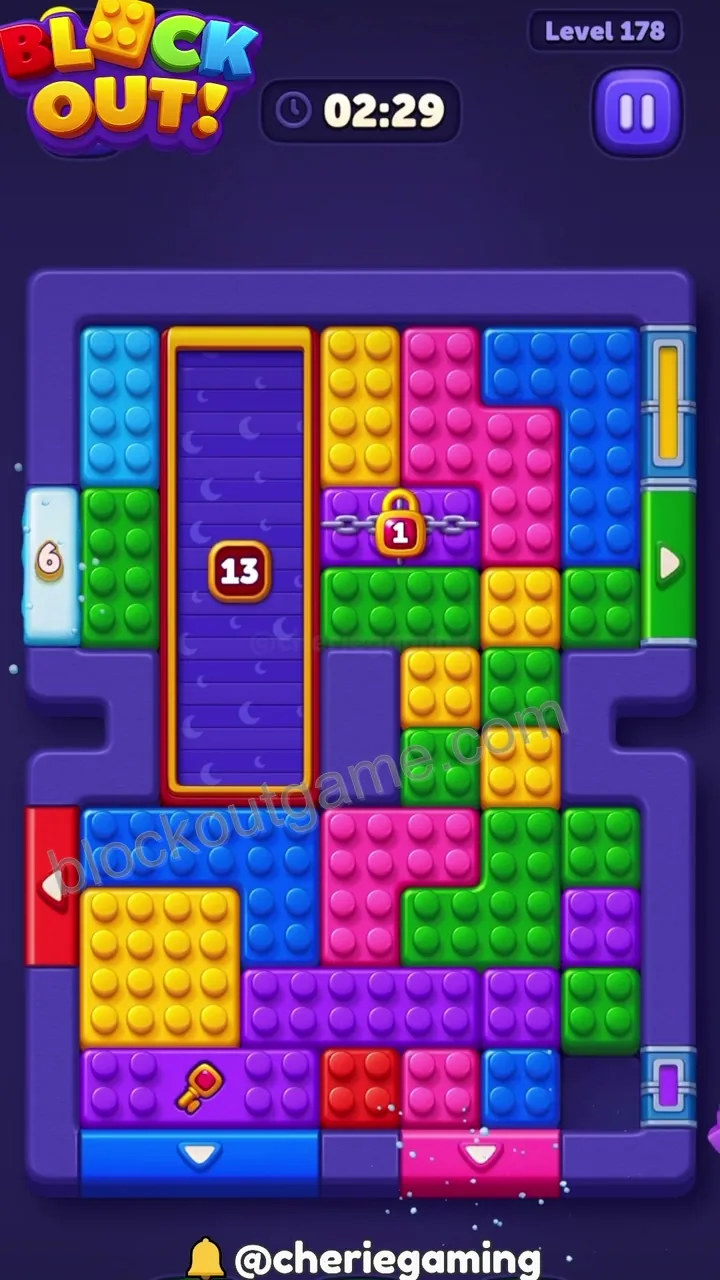 Block Out Level 178 step 2