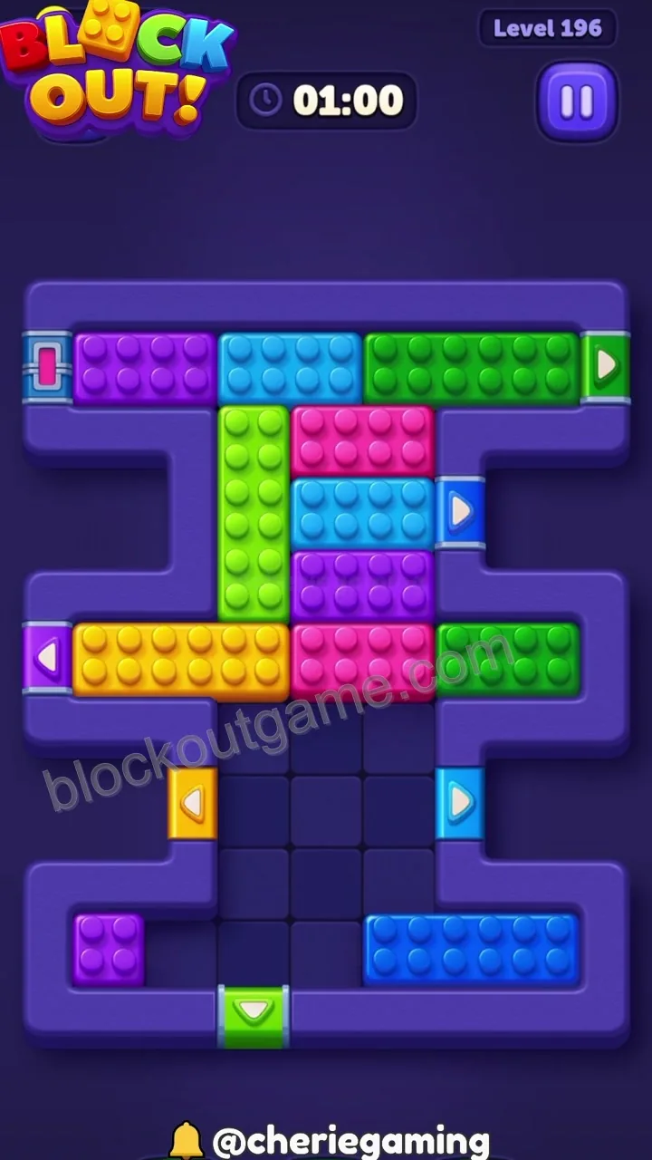Block Out Level 196 step 7