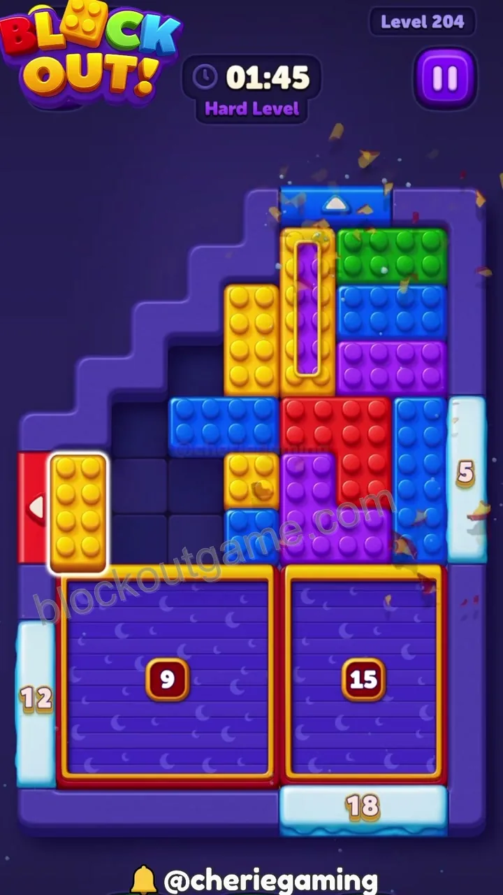 Block Out Level 204 step 3