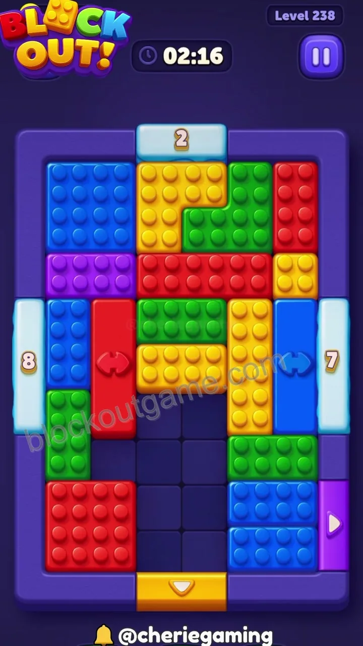 Block Out Level 238 step 4