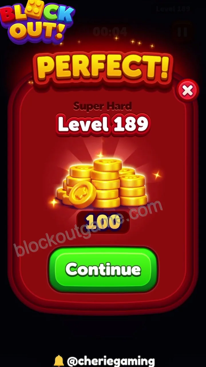 Block Out Level 189 step 7