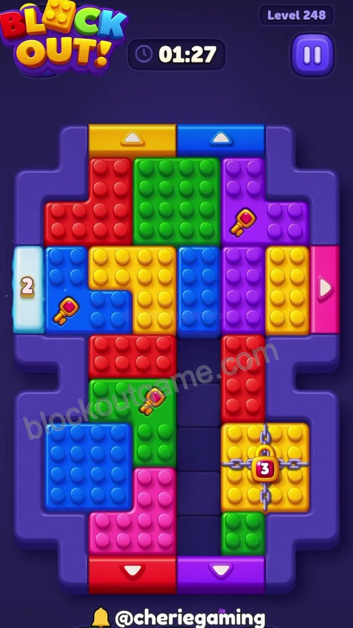 Block Out Level 248 step 3