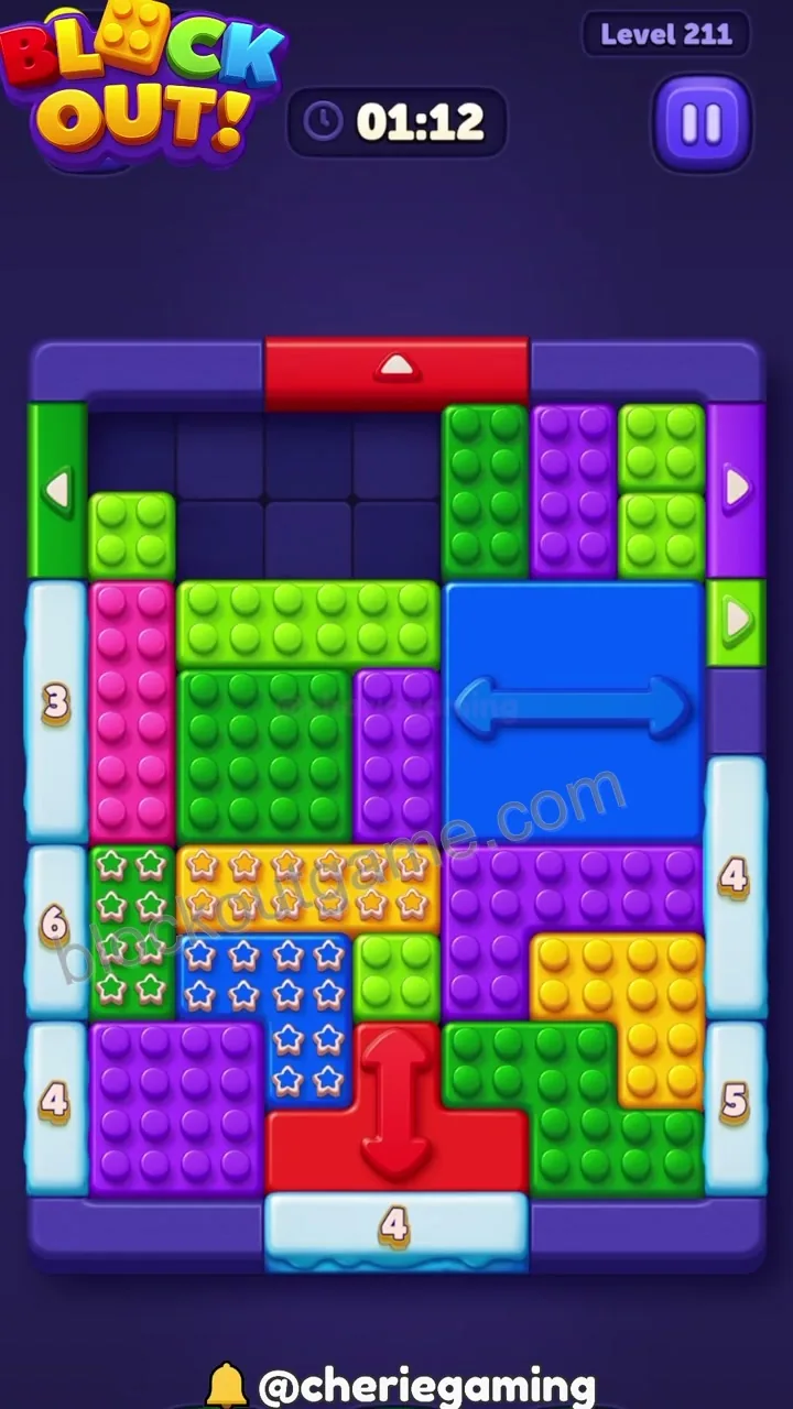 Block Out Level 211 step 5
