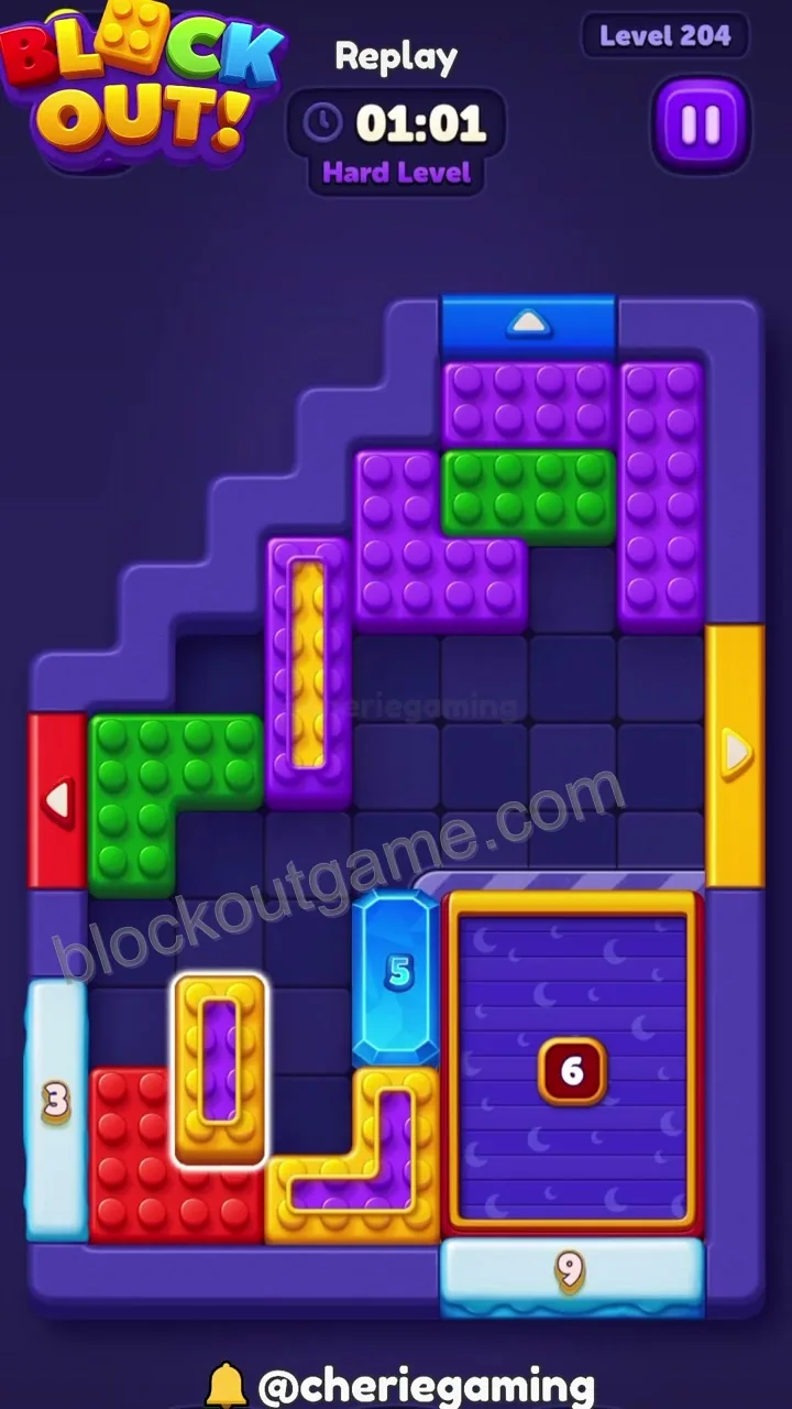 Block Out Level 204 step 7