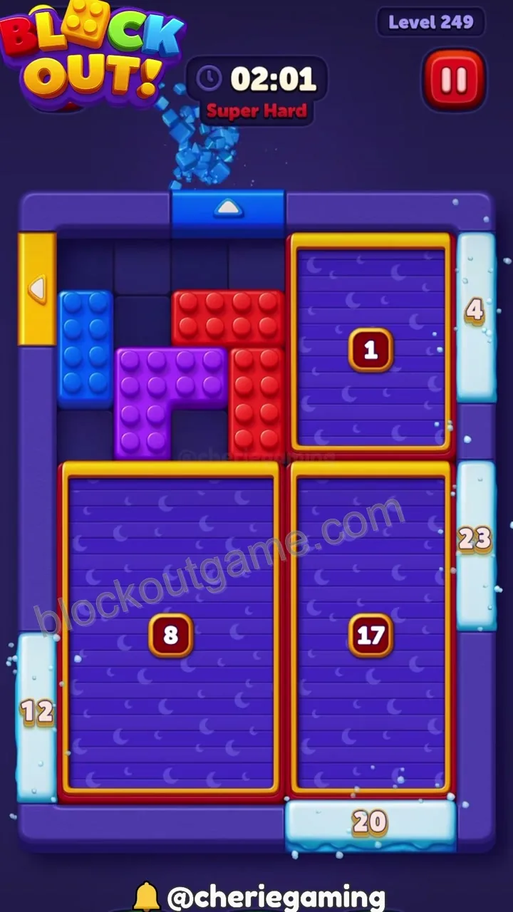 Block Out Level 249 step 4