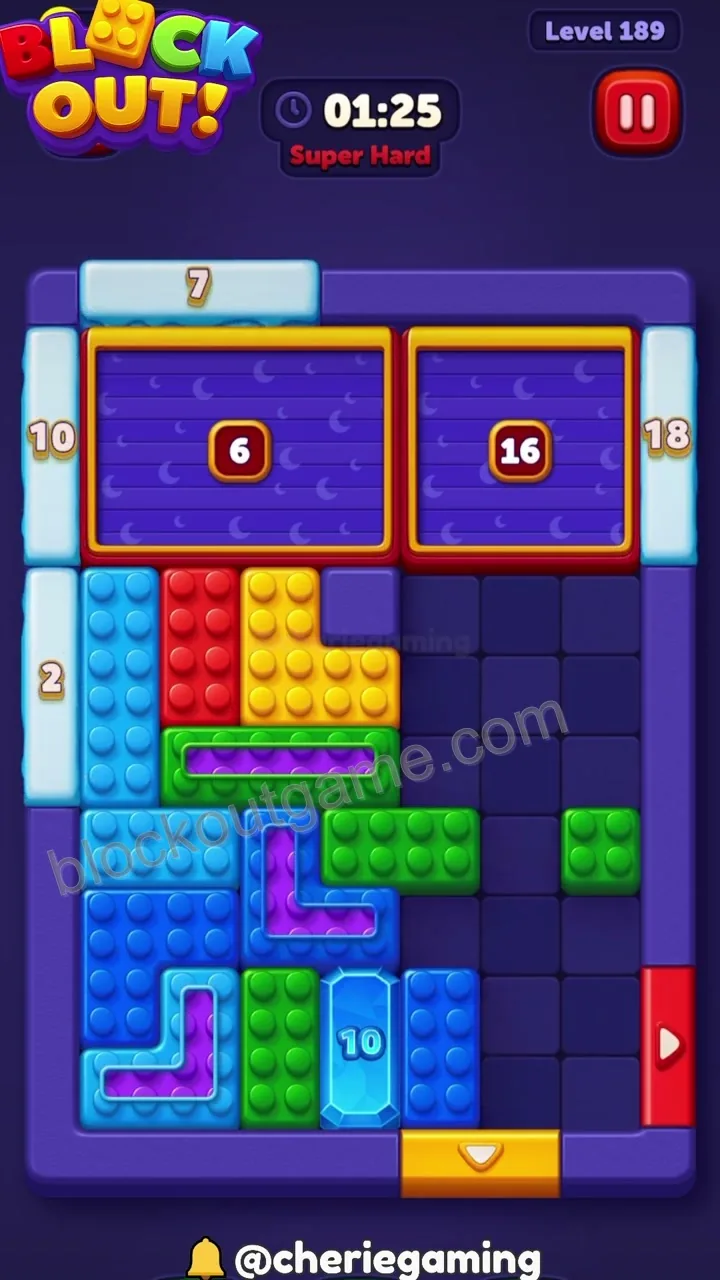 Block Out Level 189 step 5