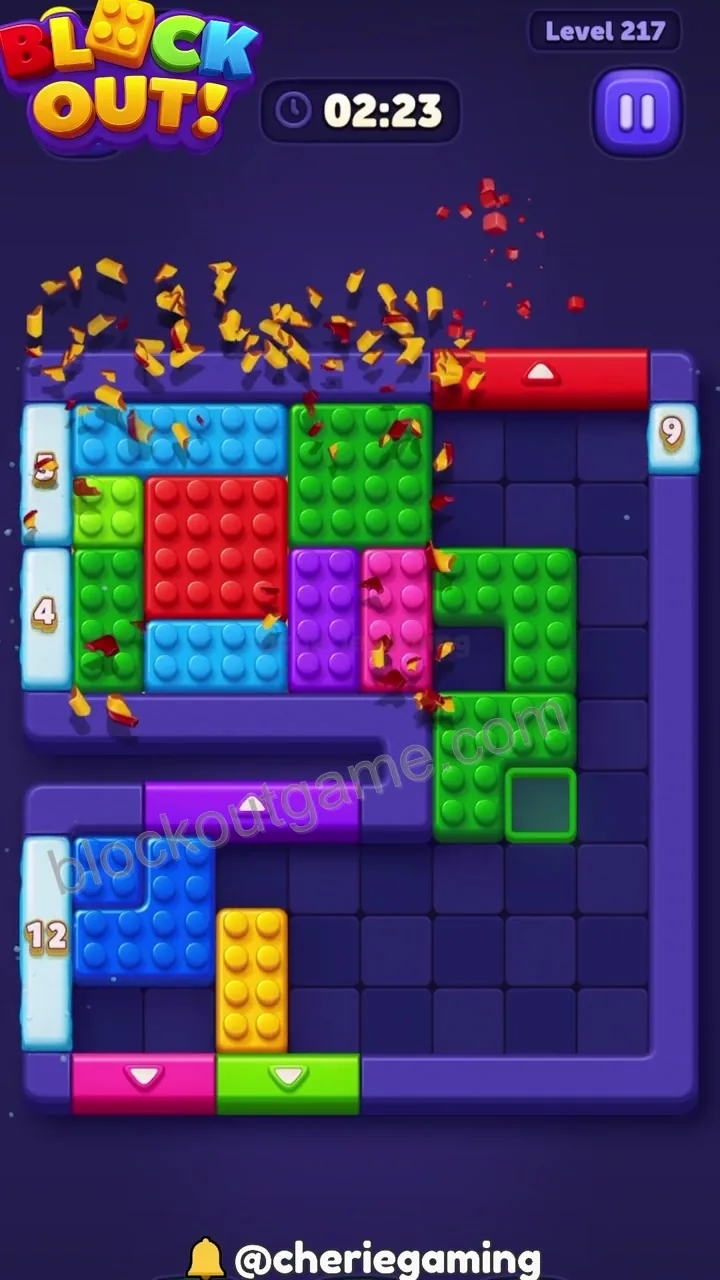 Block Out Level 217 step 5