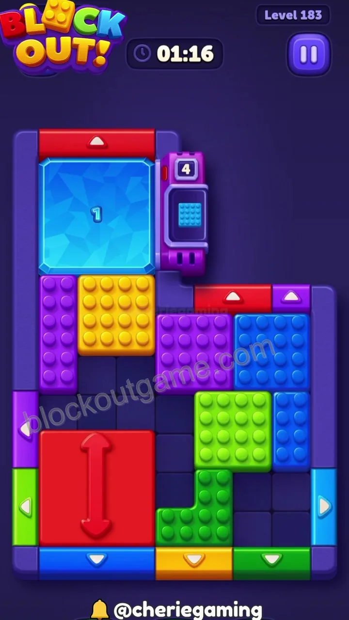 Block Out Level 183 step 5