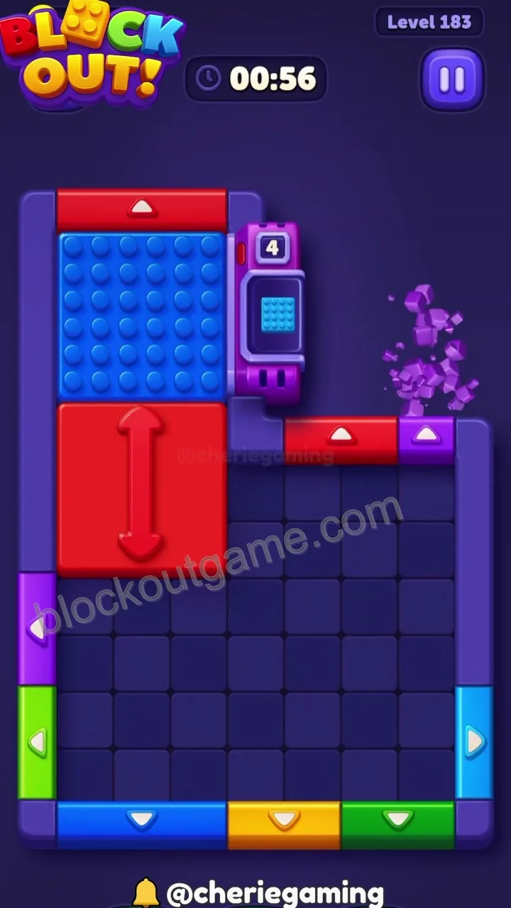 Block Out Level 183 step 6