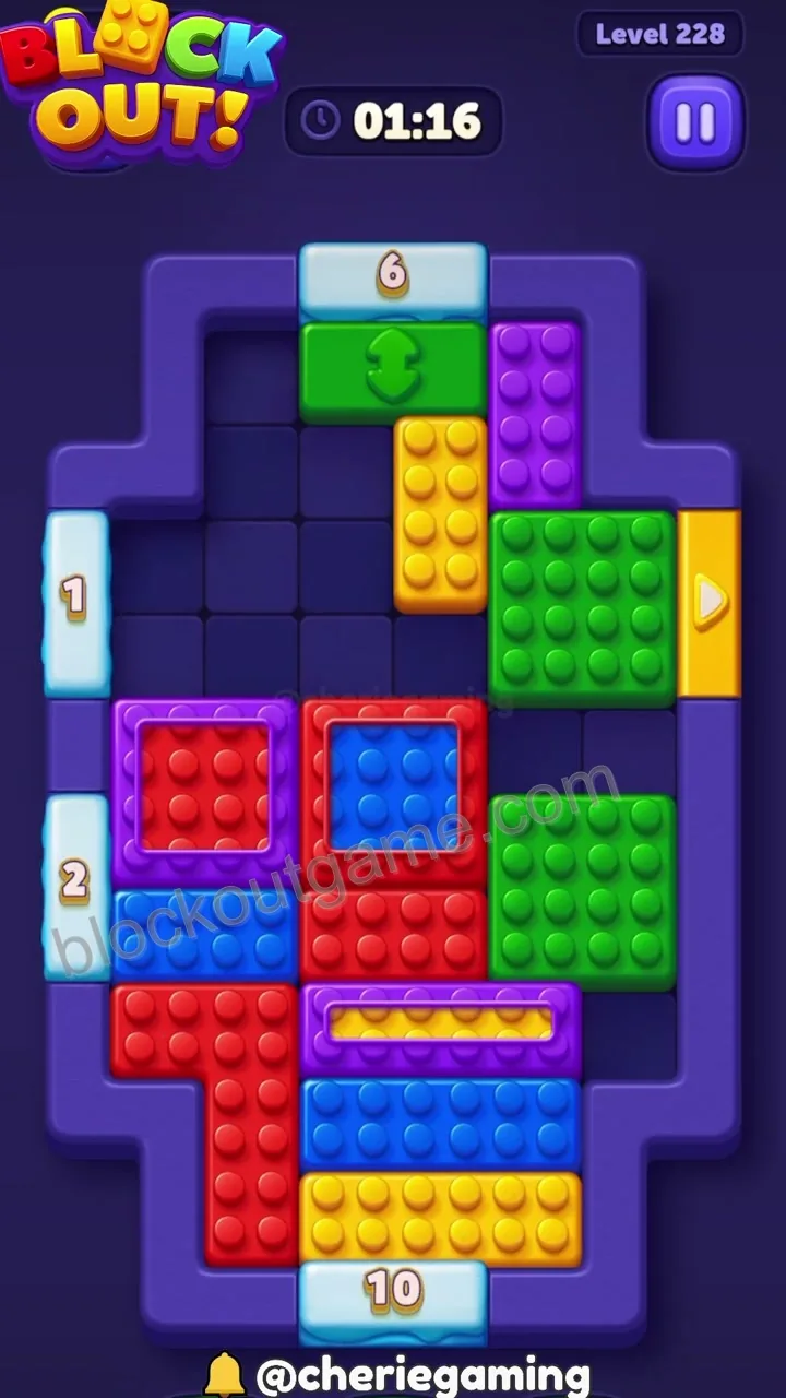 Block Out Level 228 step 4