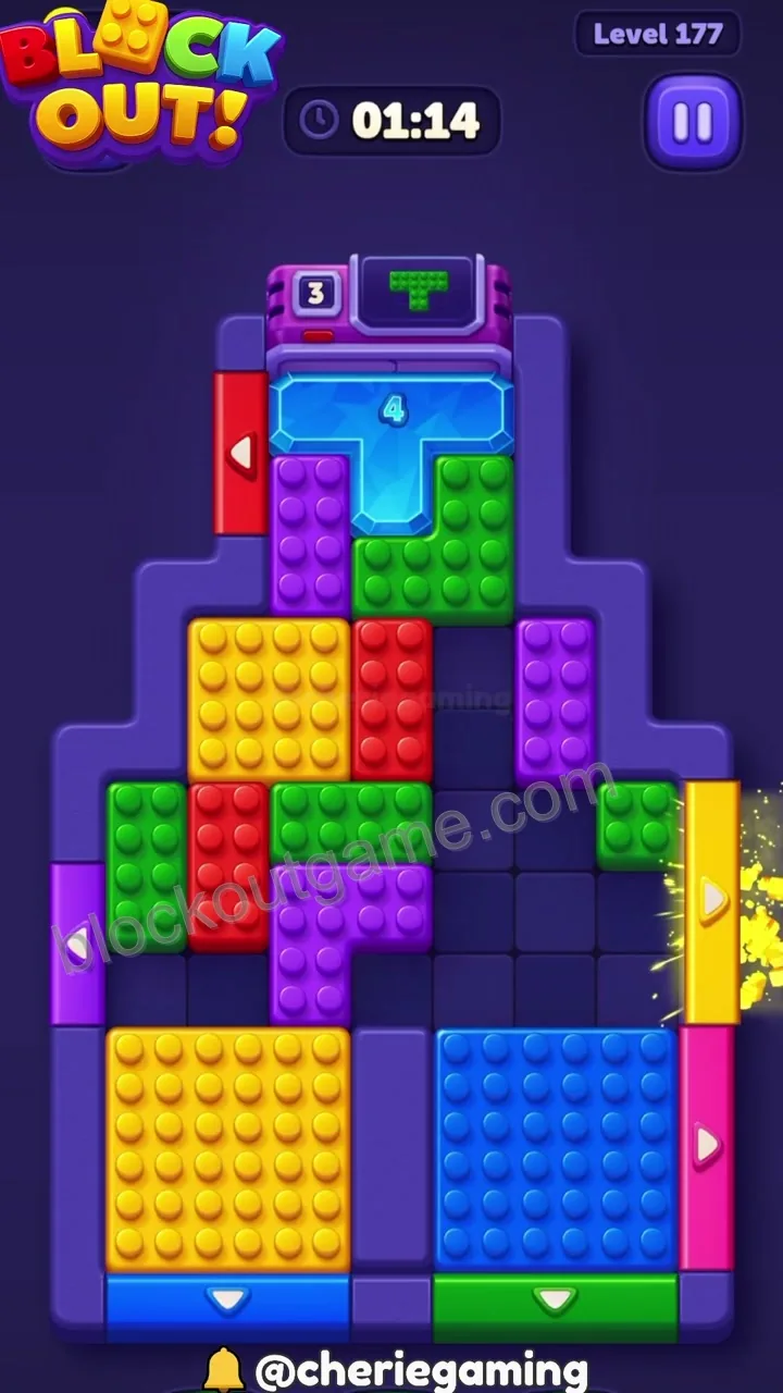 Block Out Level 177 step 5