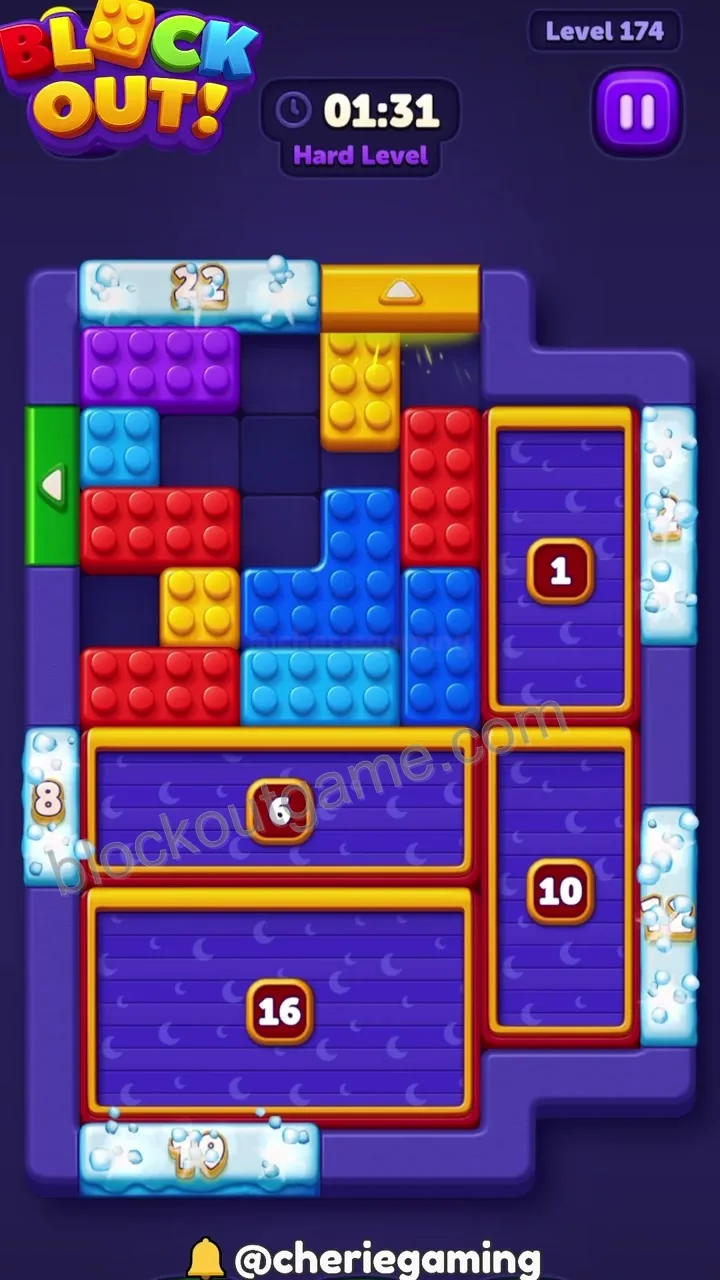 Block Out Level 174 step 3