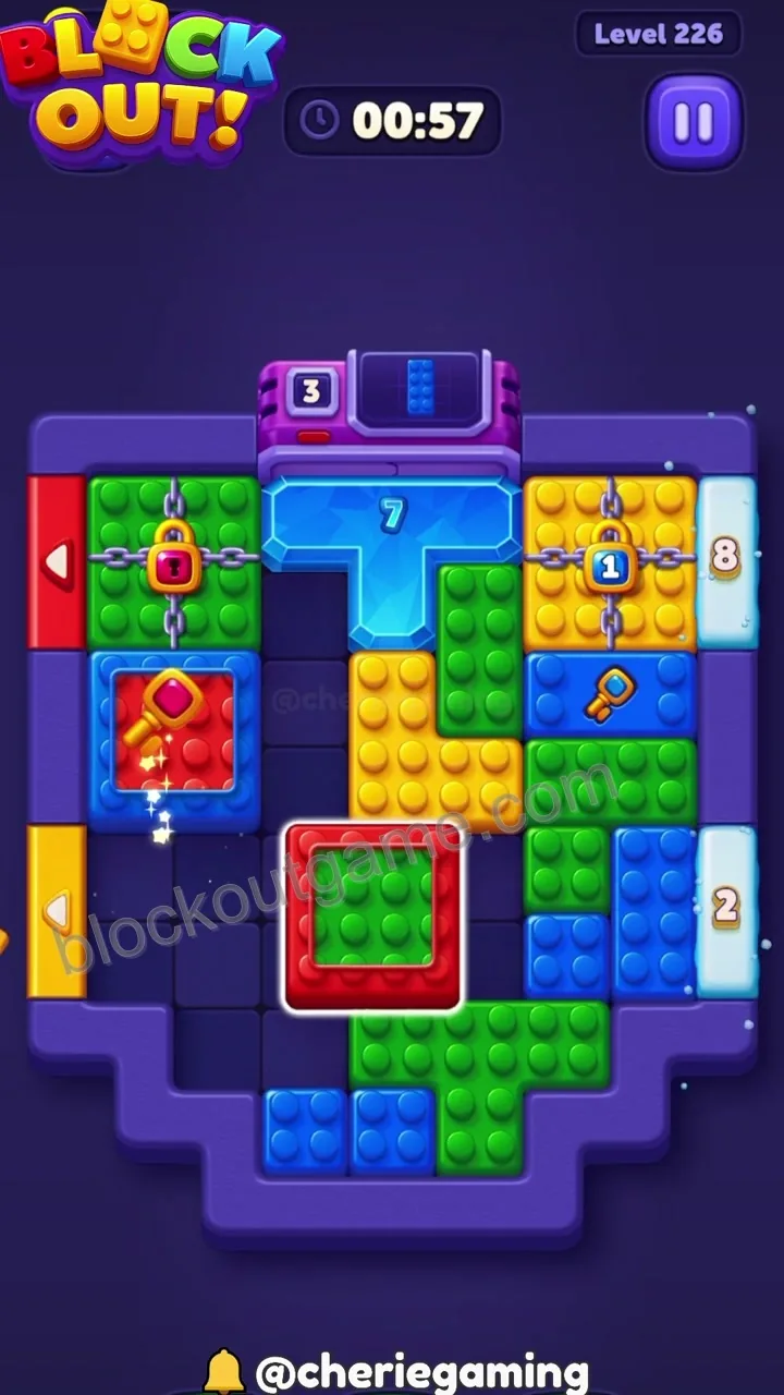 Block Out Level 226 step 4