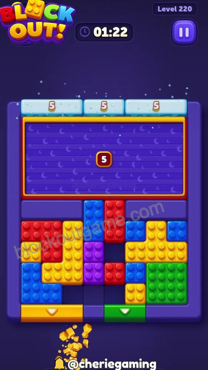 Block Out Level 220 step 3