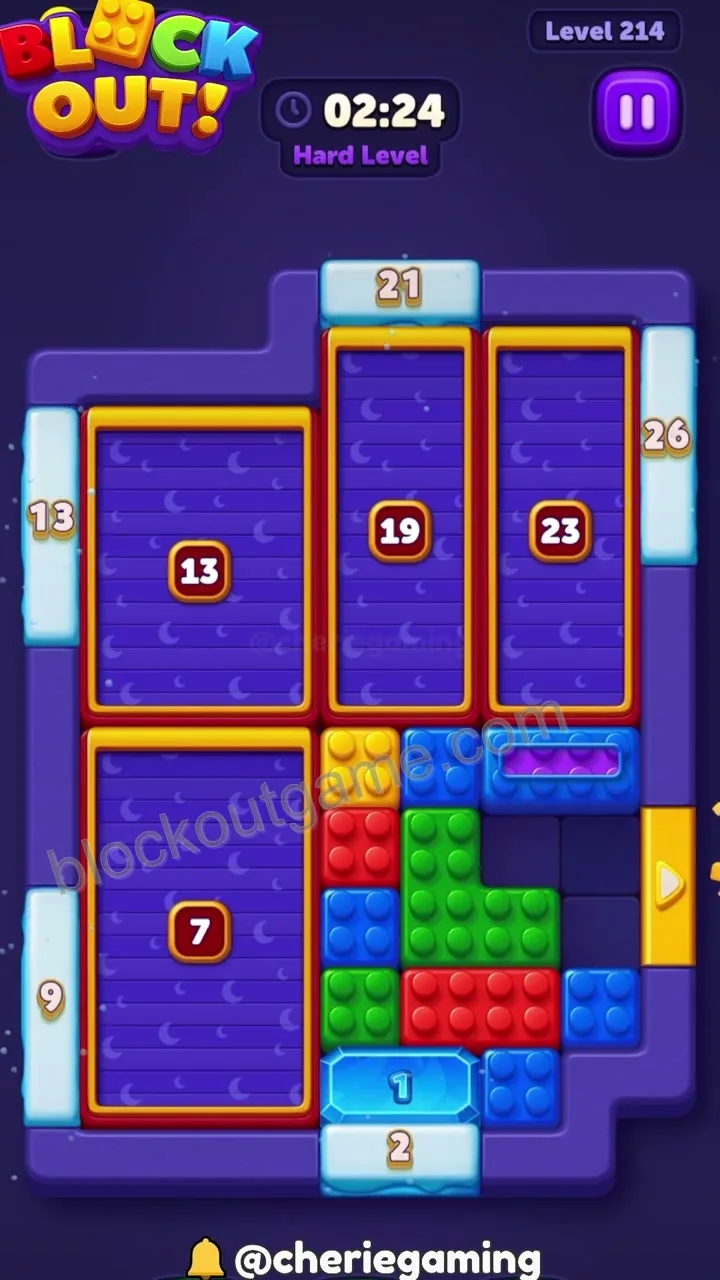 Block Out Level 214 step 2