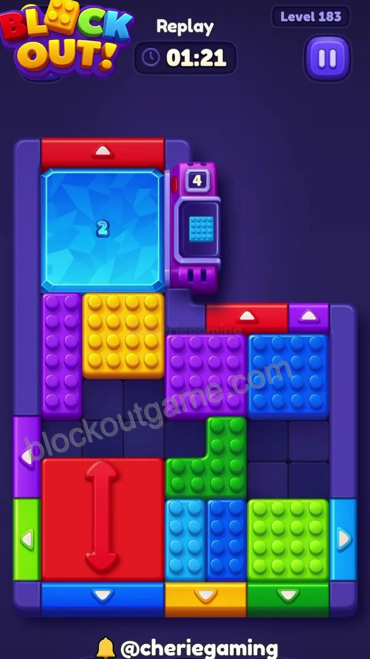 Block Out Level 183 step 7