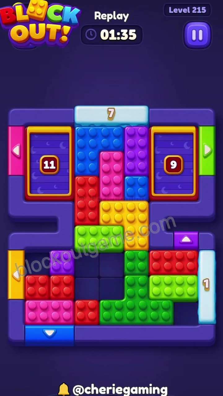 Block Out Level 215 step 7