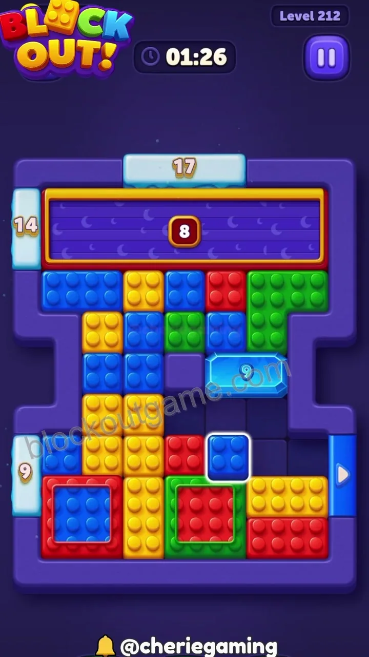 Block Out Level 212 step 3