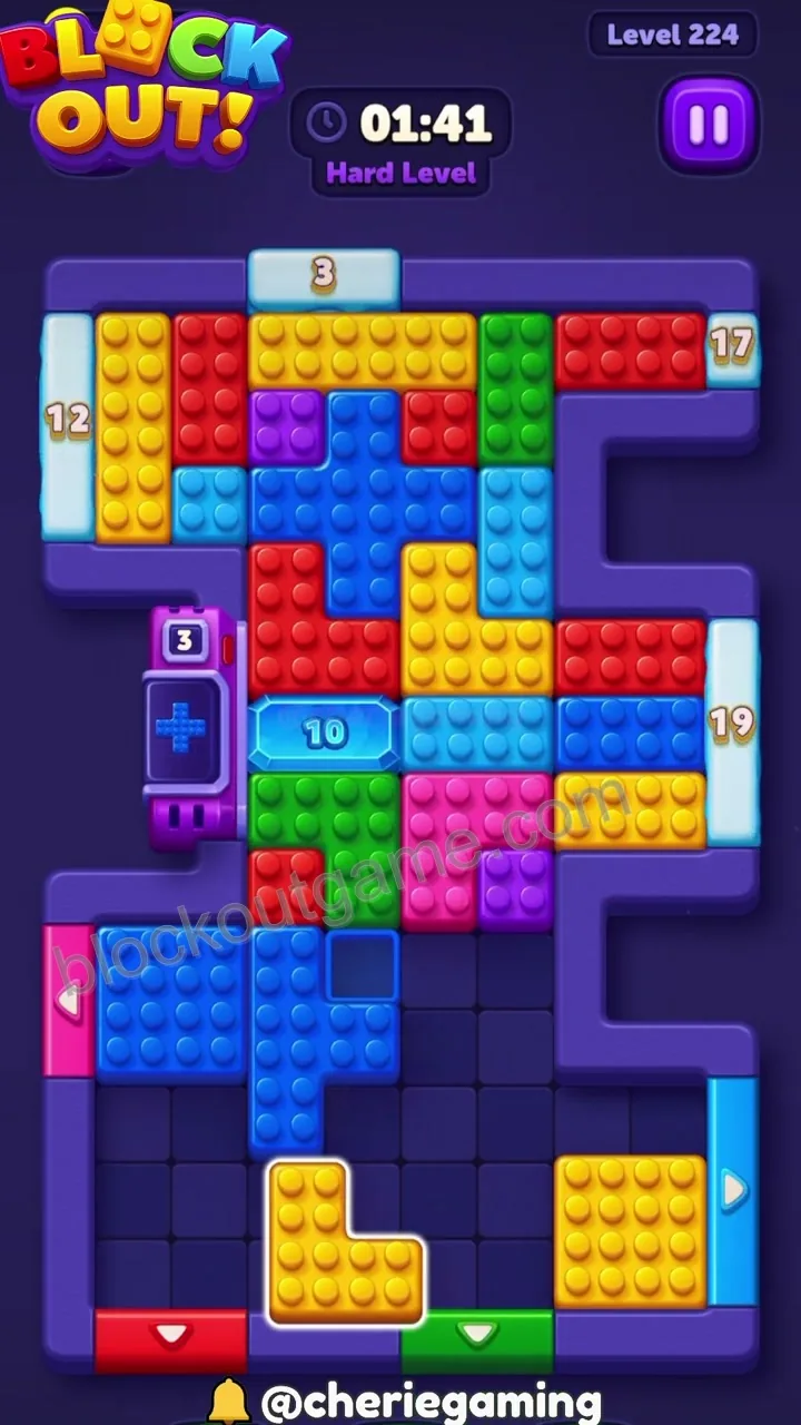 Block Out Level 224 step 5