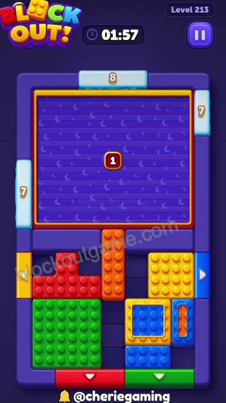 Block Out Level 213 step 4