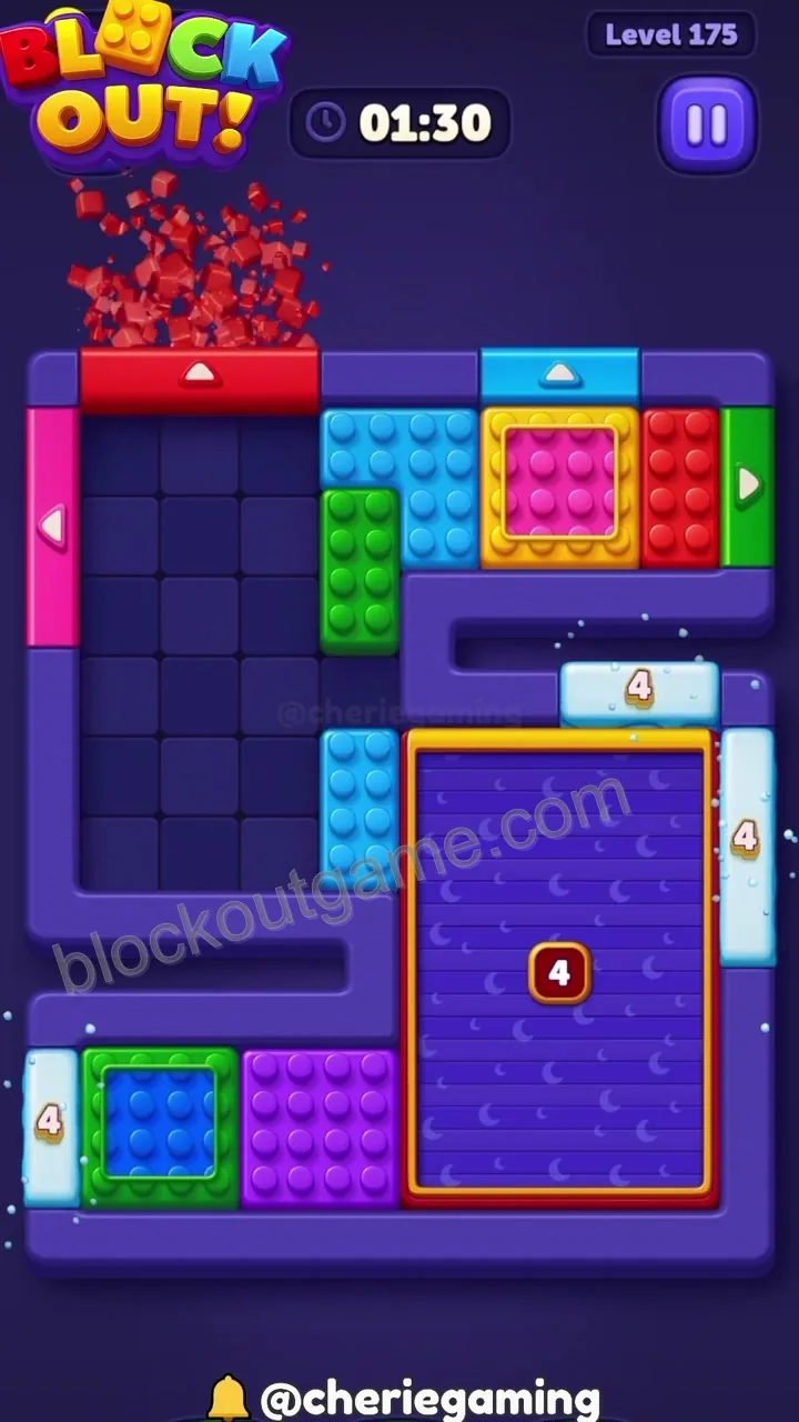 Block Out Level 175 step 4
